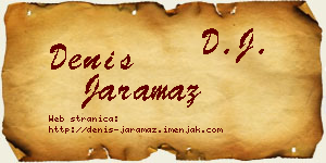 Denis Jaramaz vizit kartica